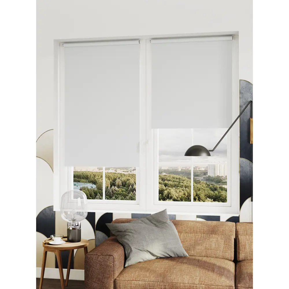 Рулонная штора DOMLEGRAND Сансет серый 42,5×175 см 89360900 STLM-1053393 - Вид №3