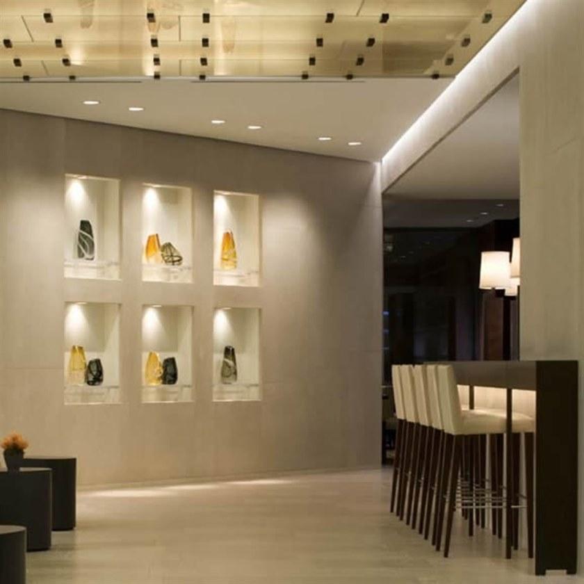 Andreu World Стул с обивкой из ткани со спинкой Anna Bq1386 - Вид №2