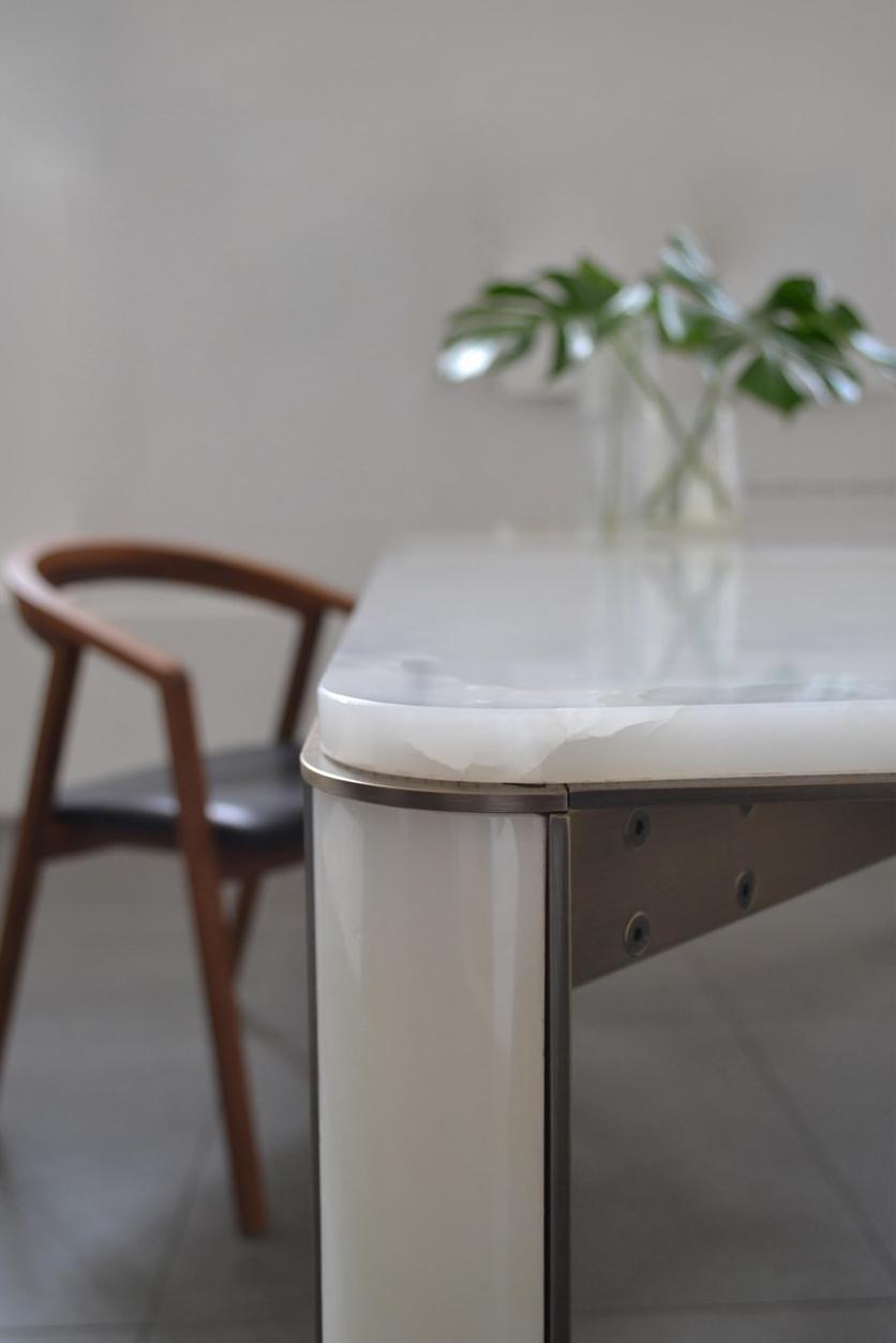 mg12 Стол из натурального камня в современном стиле Gregorio sun-id-1408332 - Вид №4