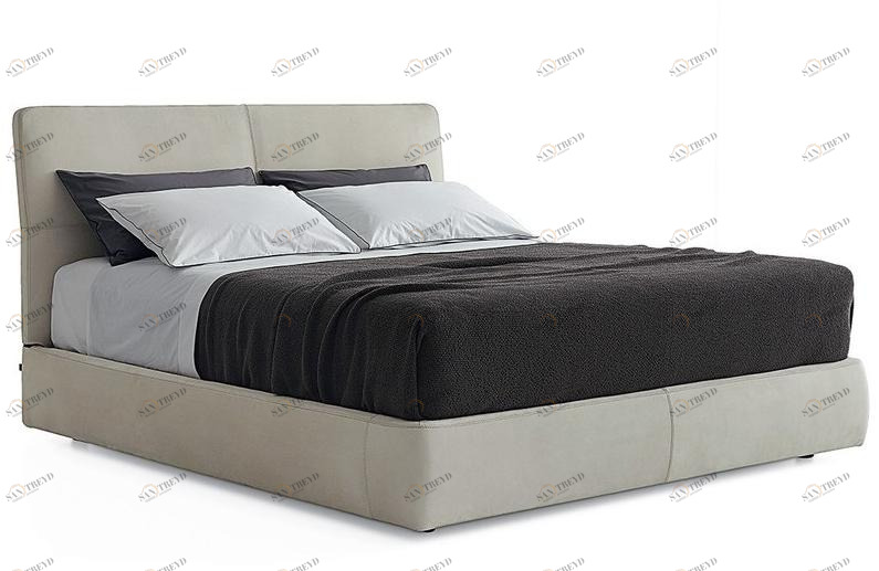 Poliform Кровать двуспальная с обивкой sun-id-1446076