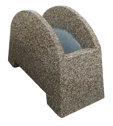 11295 Вазон-ограждение СОФИЯ, вазон бетонный цветочный LAB.Space 