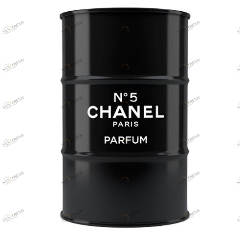 Бочка металлическая декоративная Chanel №5 black XL STARBARREL  014289 Черный 