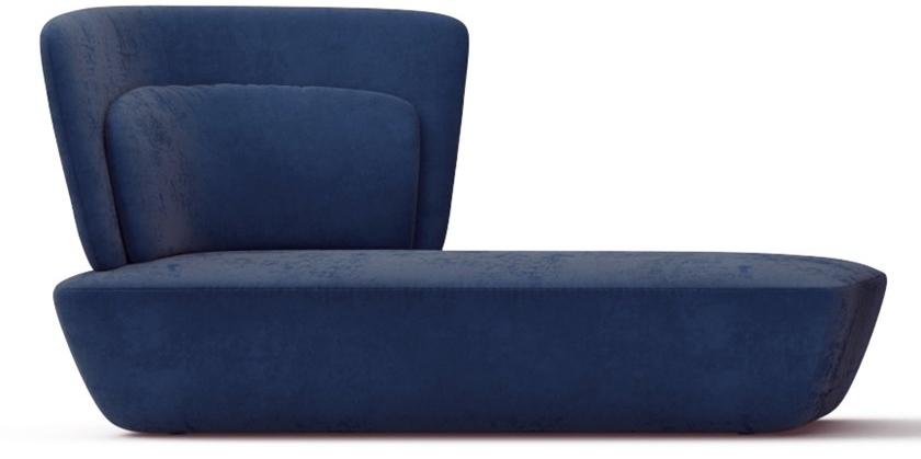 EmmeBi Мягкий бархатный шезлонг Soho sun-id-1486982 - Вид №1