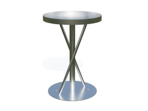 Стальная напольная пепельница для общественных мест