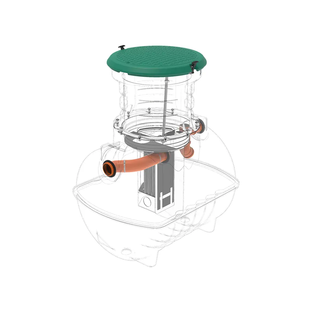 Септик трехкамерный Rostok Ground 3 1200 литров 420 л/сутки STLM-2199075 - Вид №6