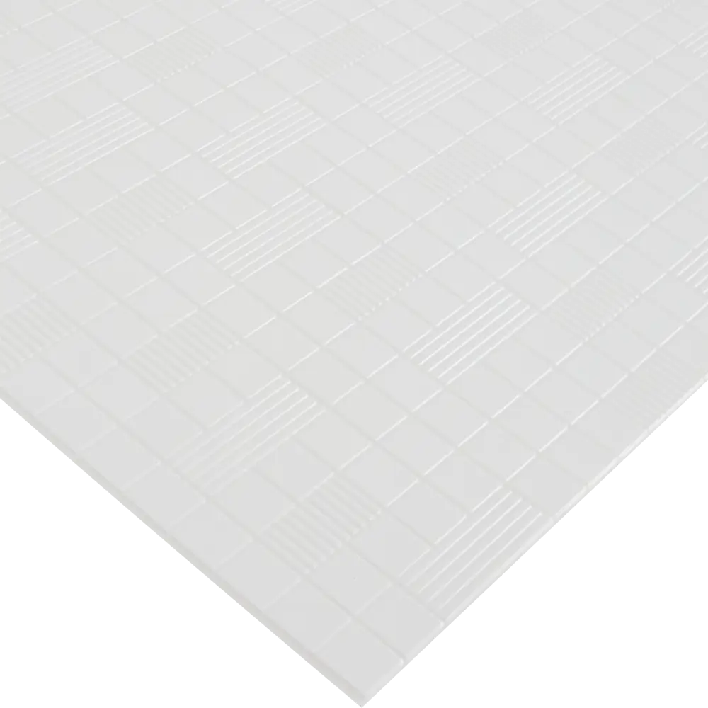 Santreyd Панель ПВХ Котто Белая глянцевая для интерьера 85283441 STLM-0060870