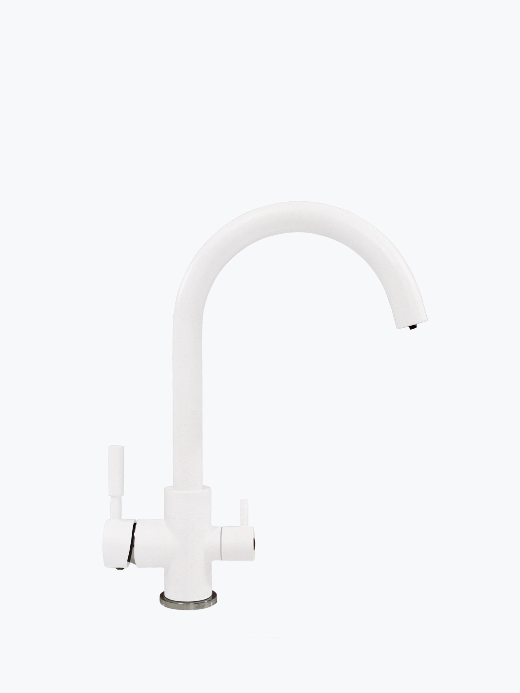 627741 Смеситель кухонный "Элара Дуо" в тон мойки Polygran 