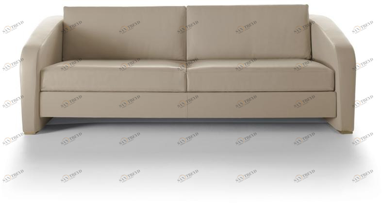 HUGUES CHEVALIER Кожаный диван Haussmann Lid 1554