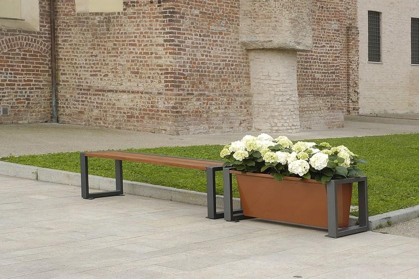 A.U.ESSE Кашпо для общественных мест из стали Titta 1202100 - Вид №1