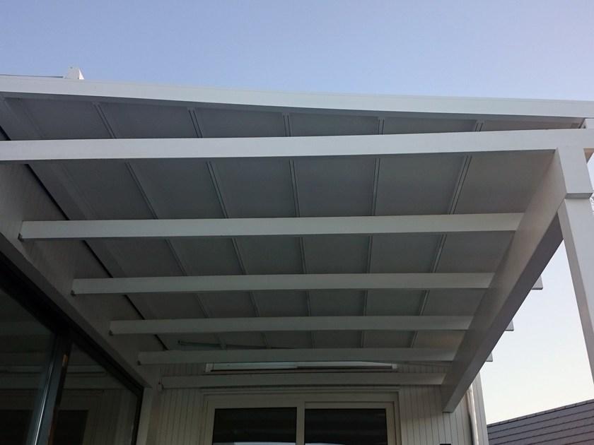 HELLA Пристенная пергола из алюминия Sintesi sun-id-1374996 - Вид №1