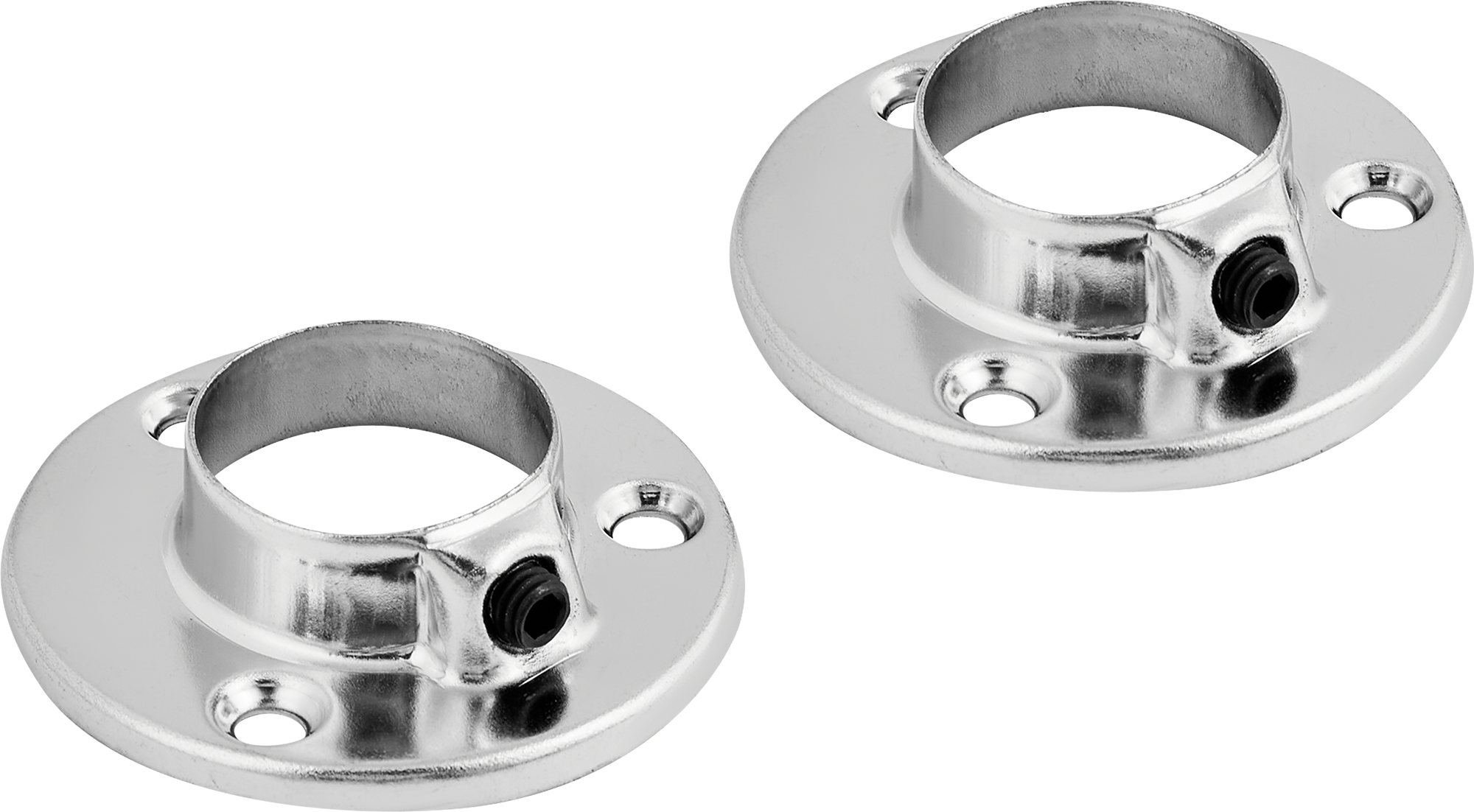 Santreyd Держатель трубы 25 мм с фиксатором хром - 2 шт 87507437 STLM-0074329