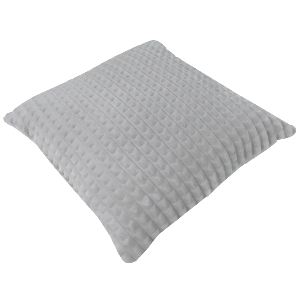 Подушка Плюш 40x40 см цвет серый LINEN WAY STLM-2159486 - Вид №1