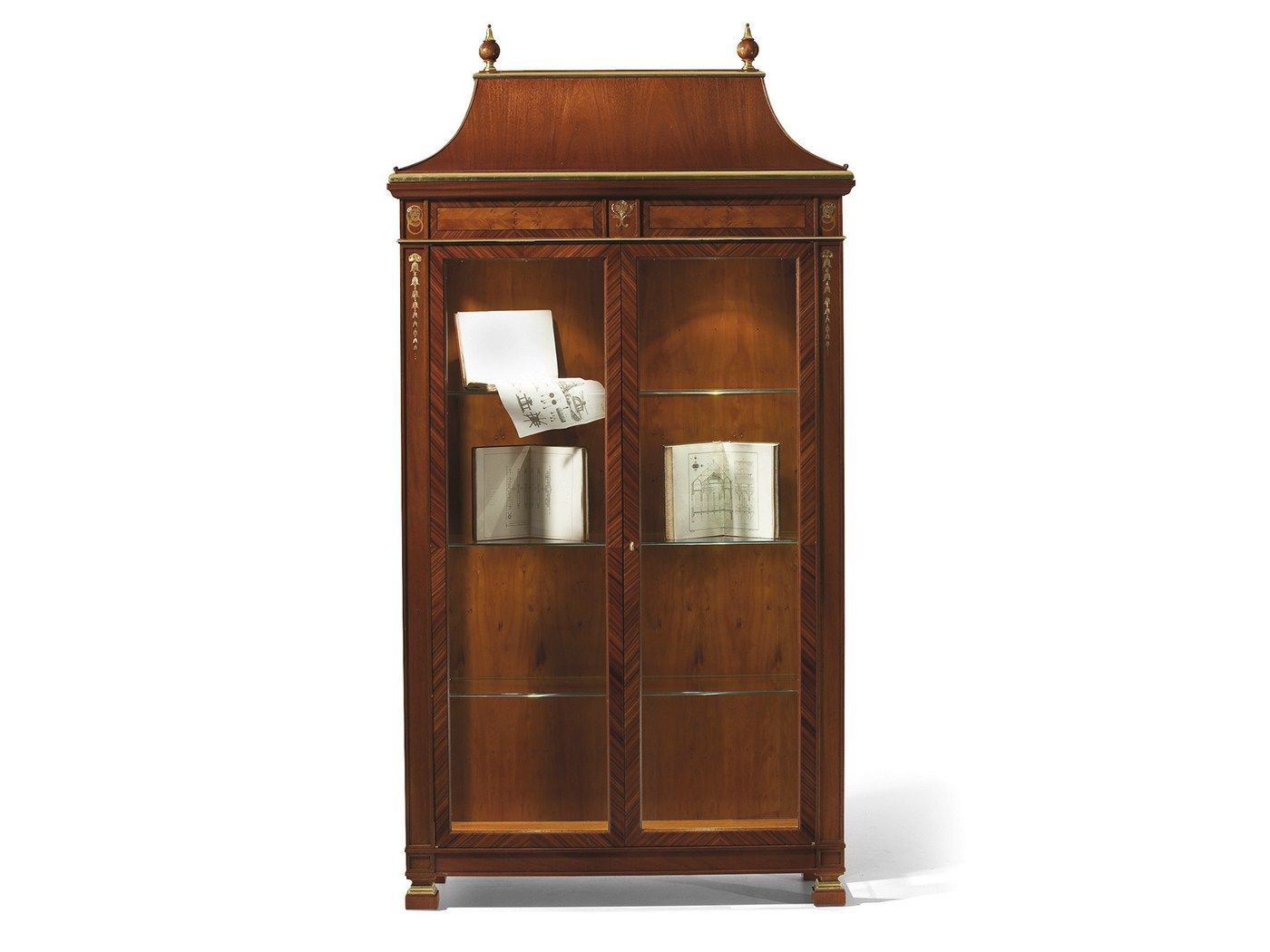 Витрина из дерева и стекла OAK Галерея ARCH-00070622