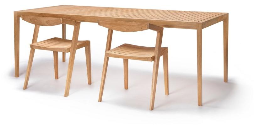 Feelgood Designs Прямоугольный садовый стол из тика Urban sun-id-1455363 - Вид №2