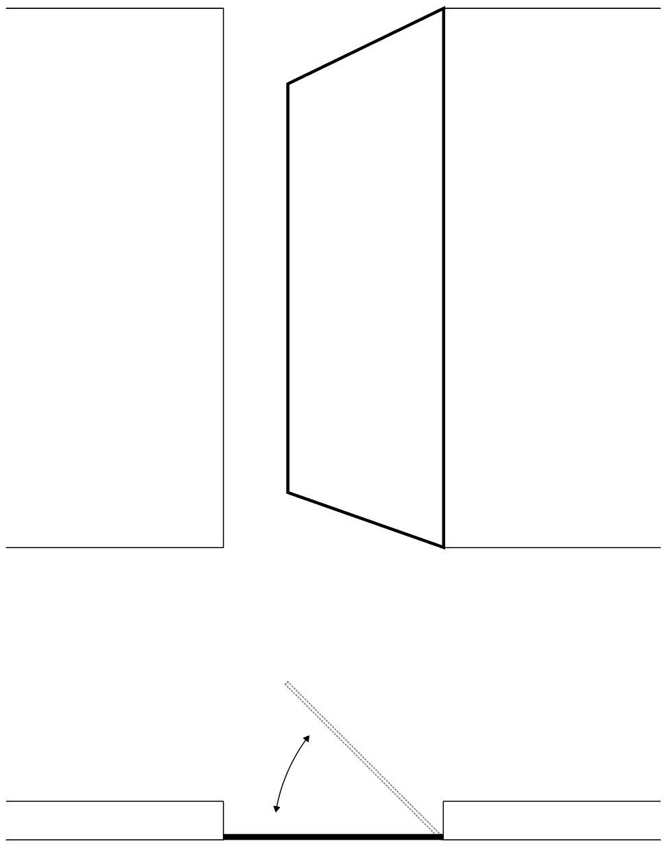 Деревянные распашные двери HenryGlass Adela ARCH-00140591 - Вид №6