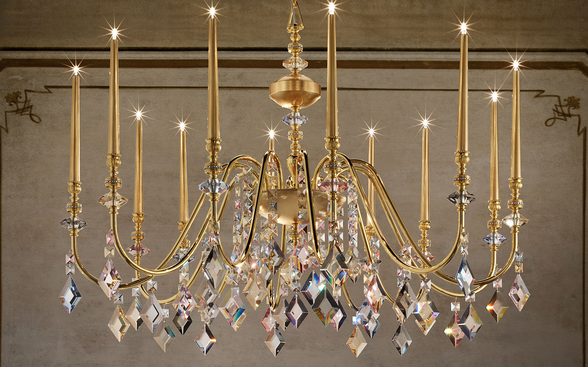 Masiero CHIC 12 F01 люстра подвесная 118235 - Вид №1