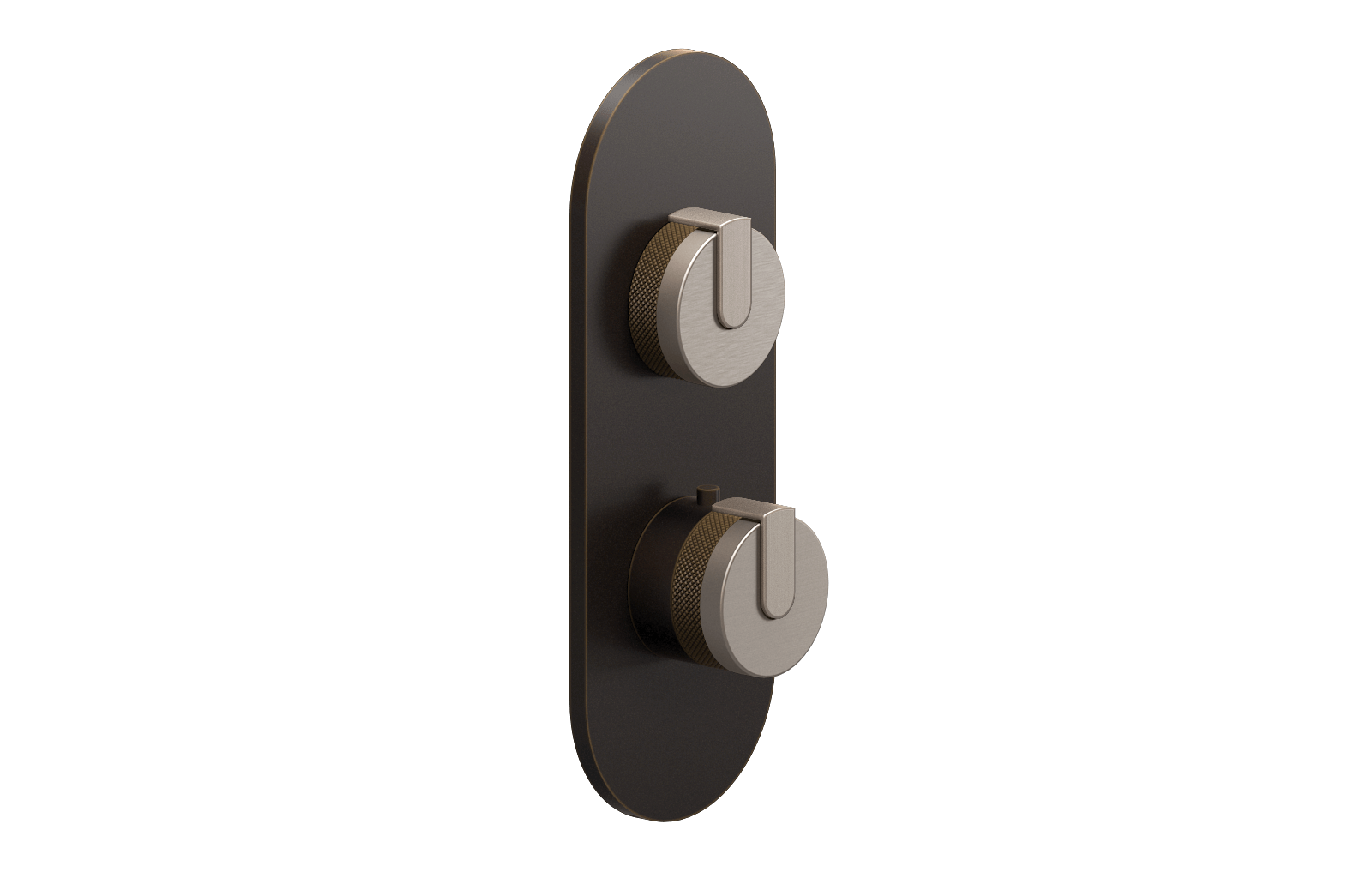 E-8026-R1SNE0-L1SN-OB-T Планка M-Series с 2 ручками - Внешняя часть GRAFF MOD+