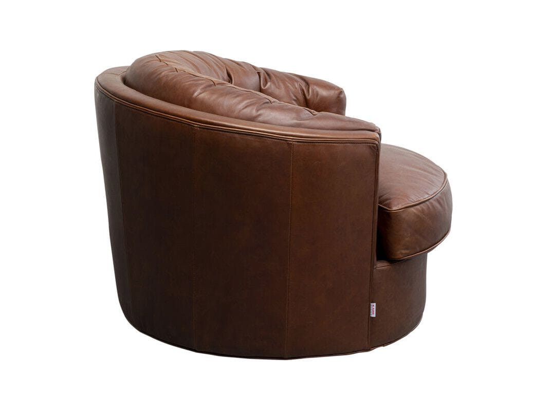 Кожаное вращающееся кресло с подлокотниками KARE Design MUSIC HALL ARCH-00135852 - Вид №2