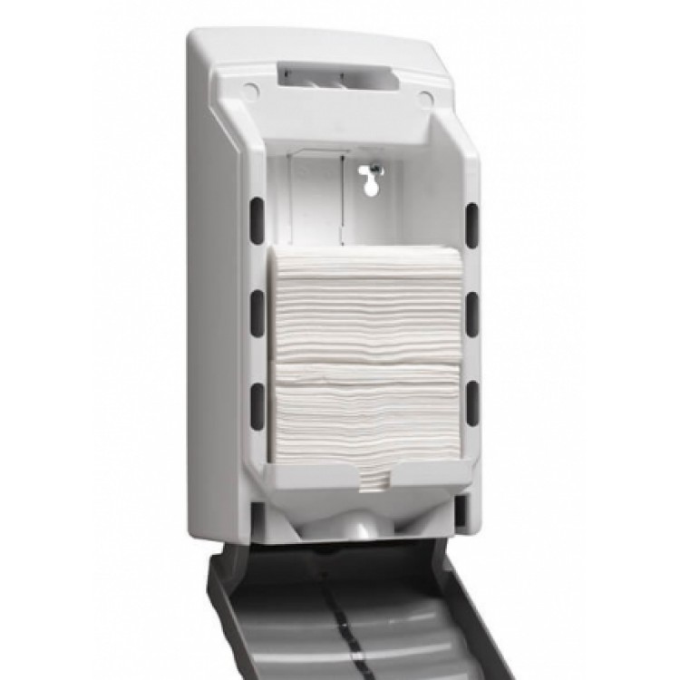 6938 Kimberly Clark Диспенсер для листовой туалетной бумаги из пластика серый Kimberly Clark Professional Ripple 6938 серый  - Вид №1