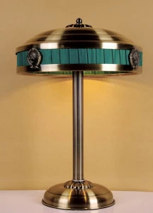 Настольная лампа Favourite Cremlin 1274-3T FAVOURITE КЛАССИЧЕСКИЕ 079998 Бронза;зеленый