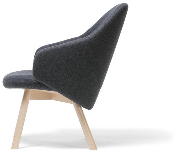 TON Кресло из ткани с подлокотниками Albu sun-id-1435386 - Вид №2