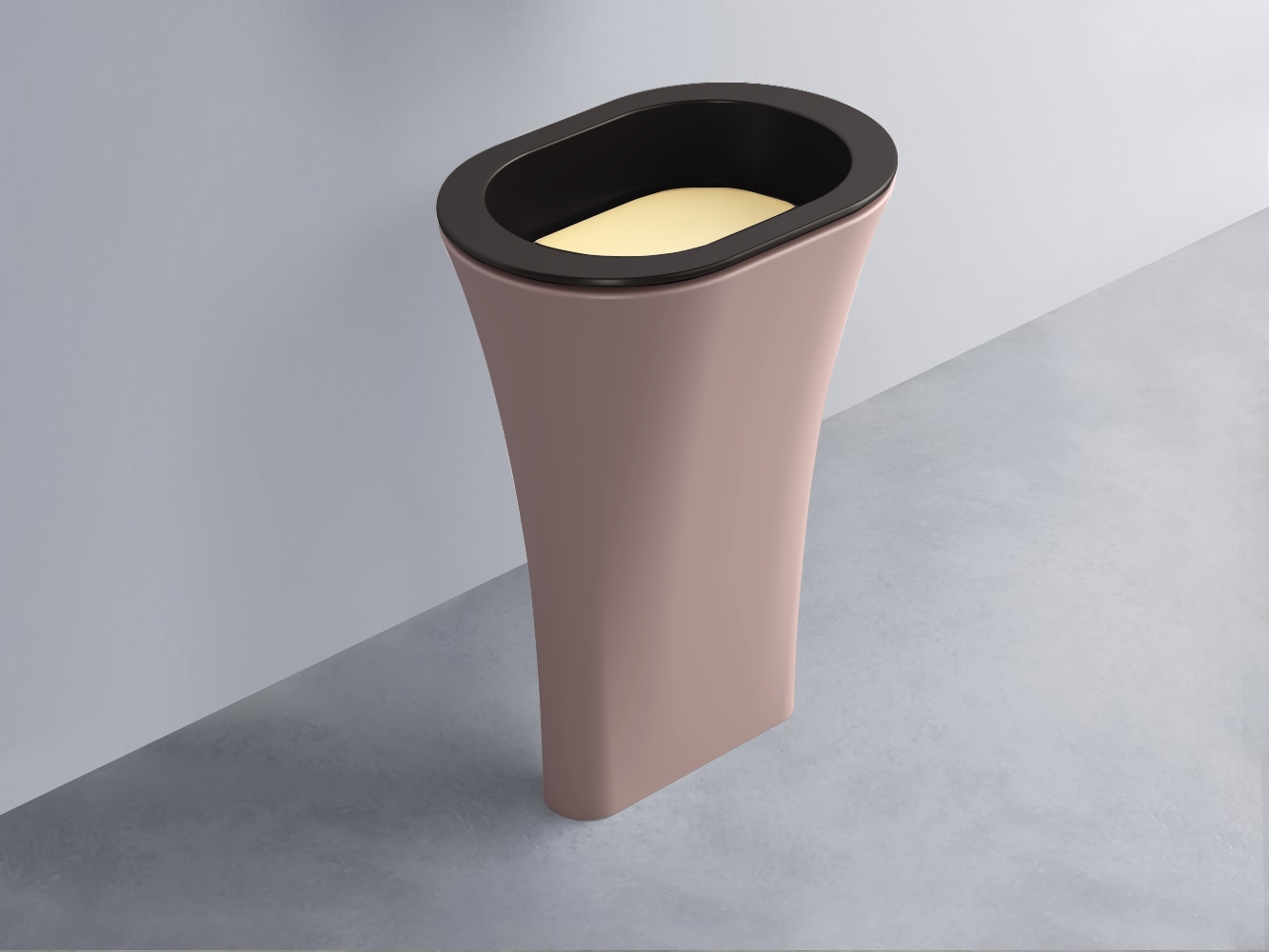 AMLA65-LV+AMPILO-CN+AMCOLO-CP Раковина Amedeo Ovale отдельностоящая cielo Enjoy + Amedeo Ceramica Cielo