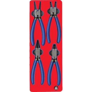 МАСТАК Набор съемников стопорных колец, ложемент, 4 предмета