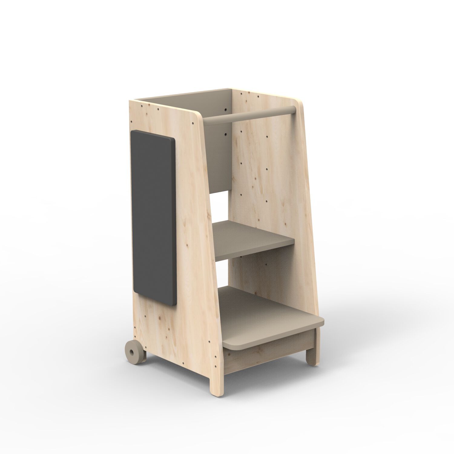 Регулируемая высота деревянный стул Mathy by Bols ASYMETRY ARCH-00149104 - Вид №40