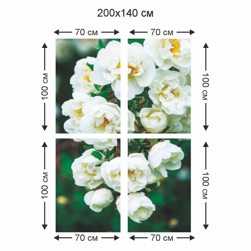 Фотообои Русская красавица бумажные, 140x200 см Симфония STLM-2016973 - Вид №3