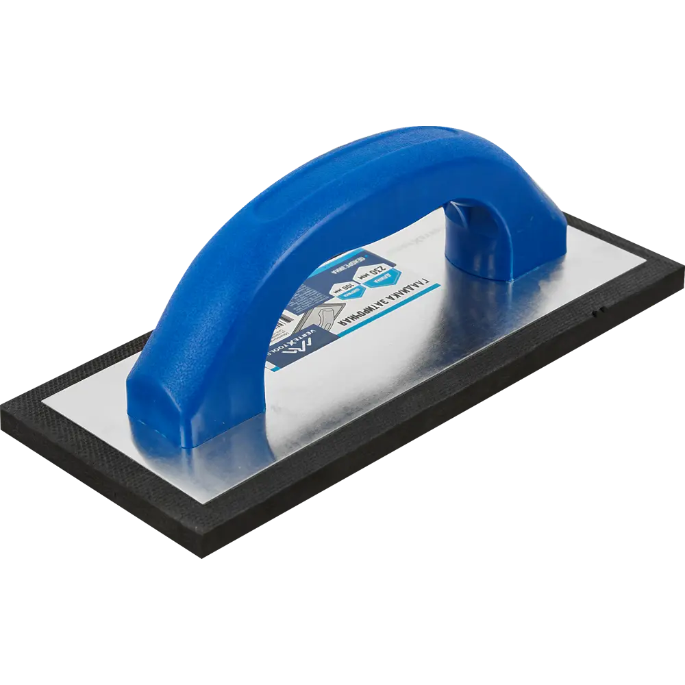 Гладилка затирочная Vertextools 230x100 мм для межплиточных швов 86220375 STLM-0067042