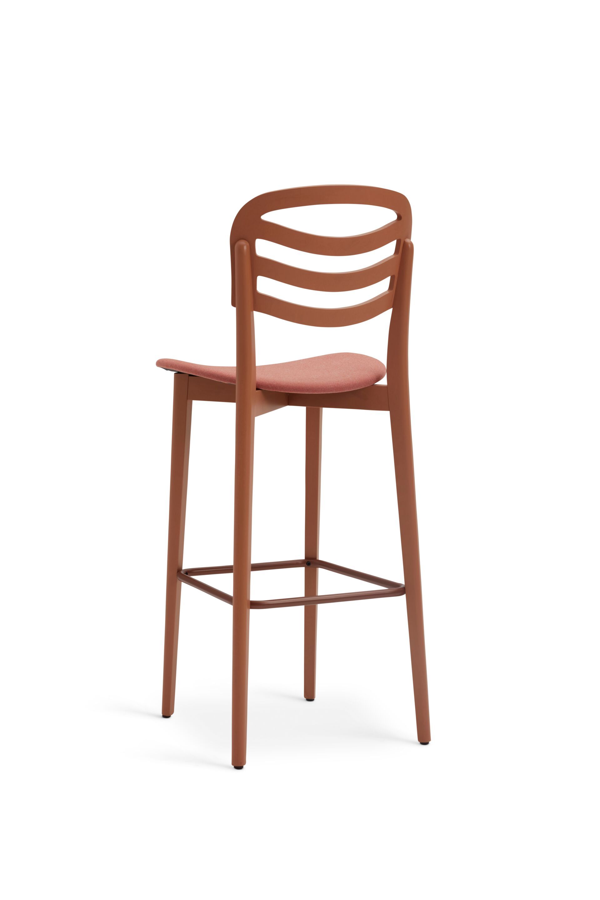 Высокий стул из бука с мягким сиденьем Origins 1971 Farah ARCH-00064746 - Вид №6