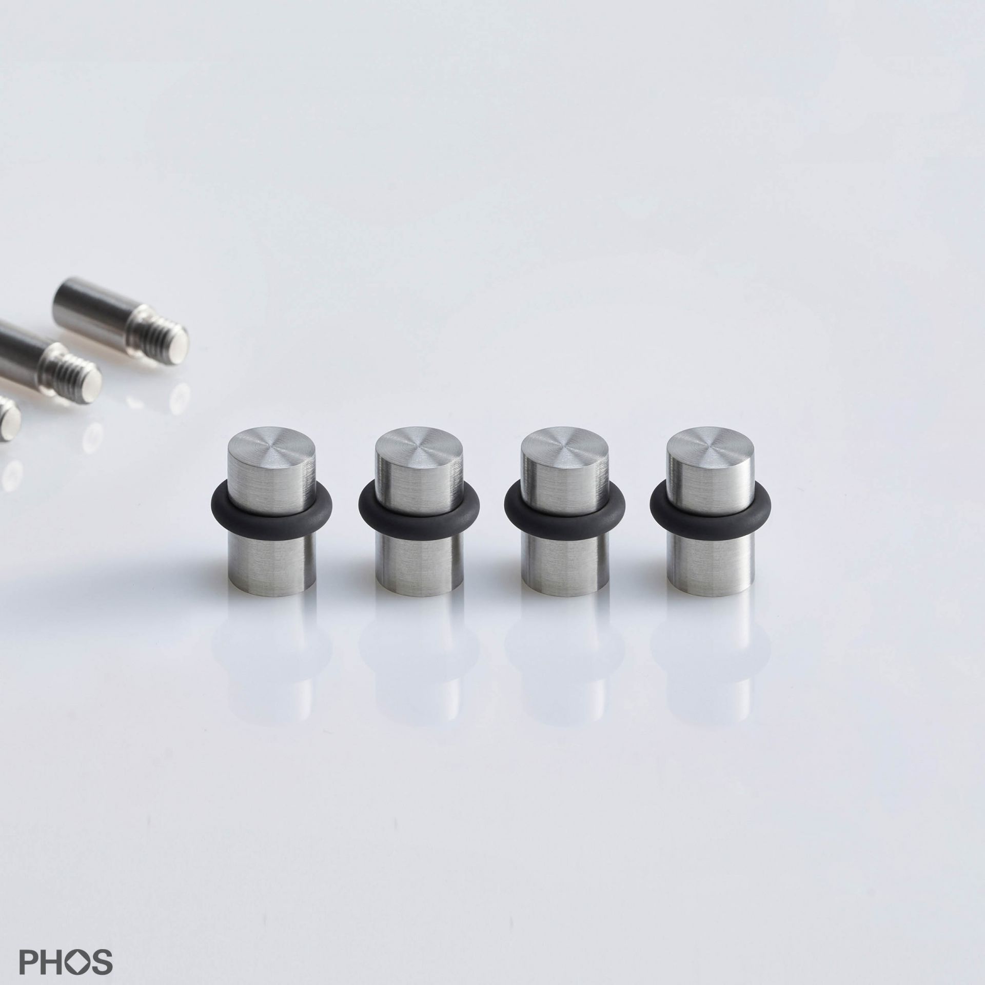 GTA8-12SL-Set4 Набор из 4 держателей полок для рядов отверстий в полках и шкафах PHOS 