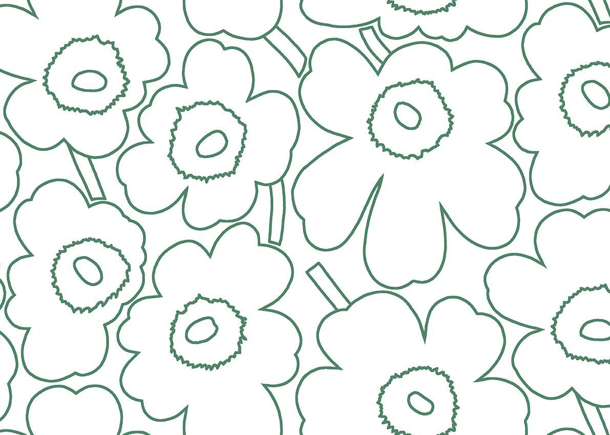 Цветочные узоры нетканые обои Jannelli&Volpi MARIMEKKO VOL. 7 ARCH-00039546 - Вид №6