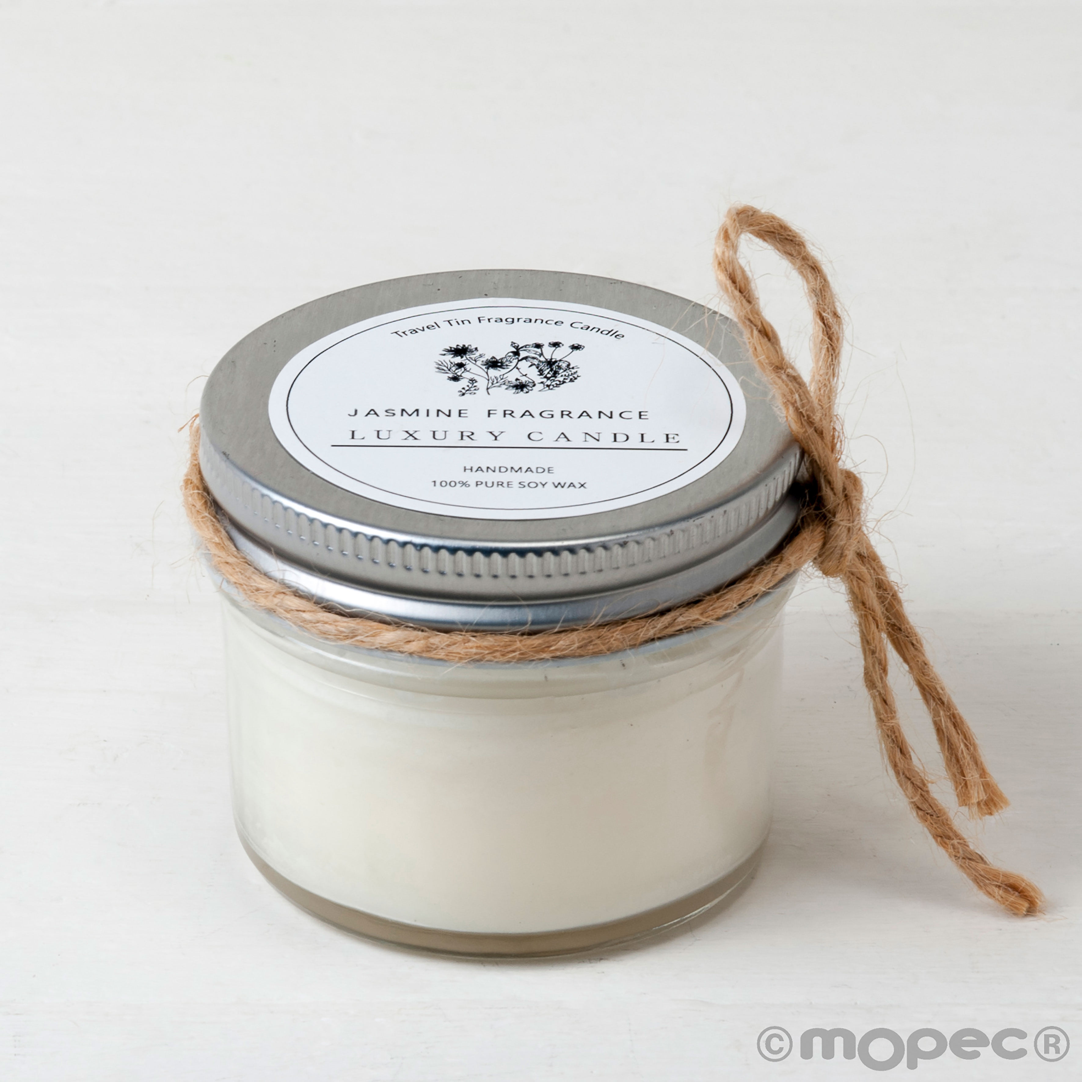 HI57 Ароматическая свеча жасмина в бутылках Dekoraniaevents Bodas 