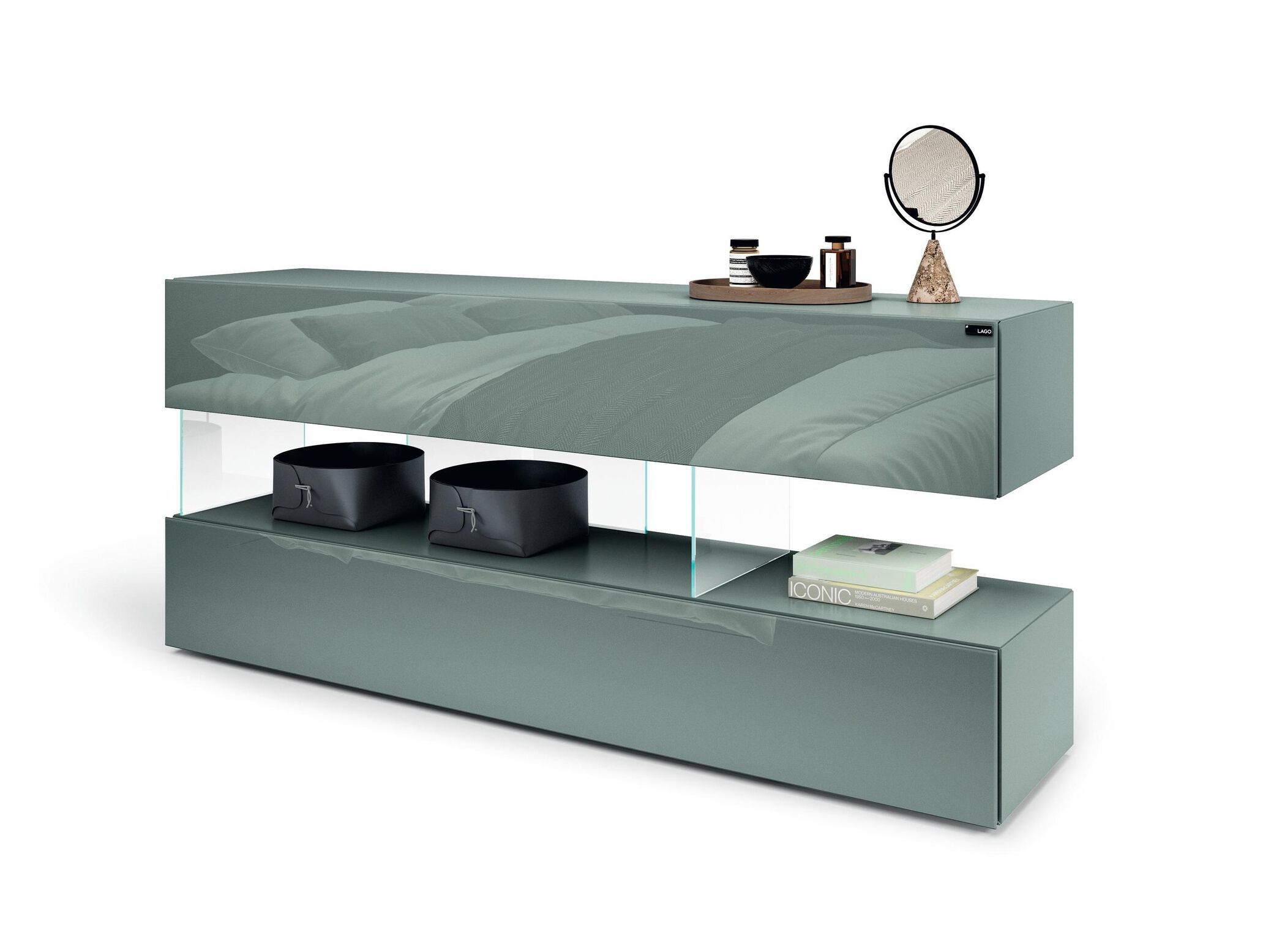 Стеклянный комод Lago Air ARCH-00090582 - Вид №1