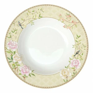 Тарелка фарфоровая суповая бежевая "Дворцовый парк" EASY LIFE ДВОРЦОВЫЙ ПАРК 00-3946753 Бежевый