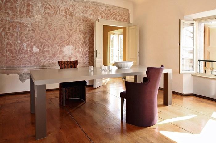 COLLI CASA Кресло с обивкой из ткани с подлокотниками Cortigiana sun-id-1414659 - Вид №4