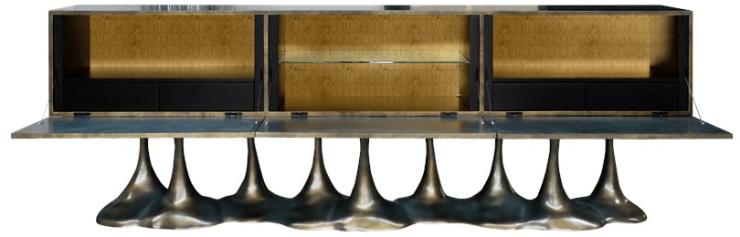 KARPA Лакированный буфет с откидными дверцами Janus K1184 - Вид №3