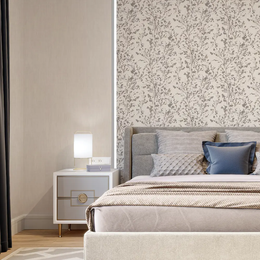 Обои флизелиновые Палитра Champagne светло-бежевые 1.06 м PL71633-22 85947798 STLM-2169809 - Вид №2