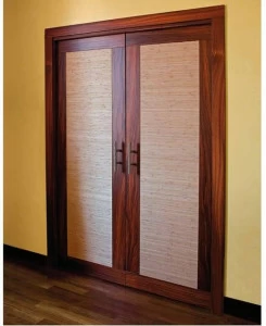 Arnaboldi Interiors Карманная раздвижная дверь из розового дерева