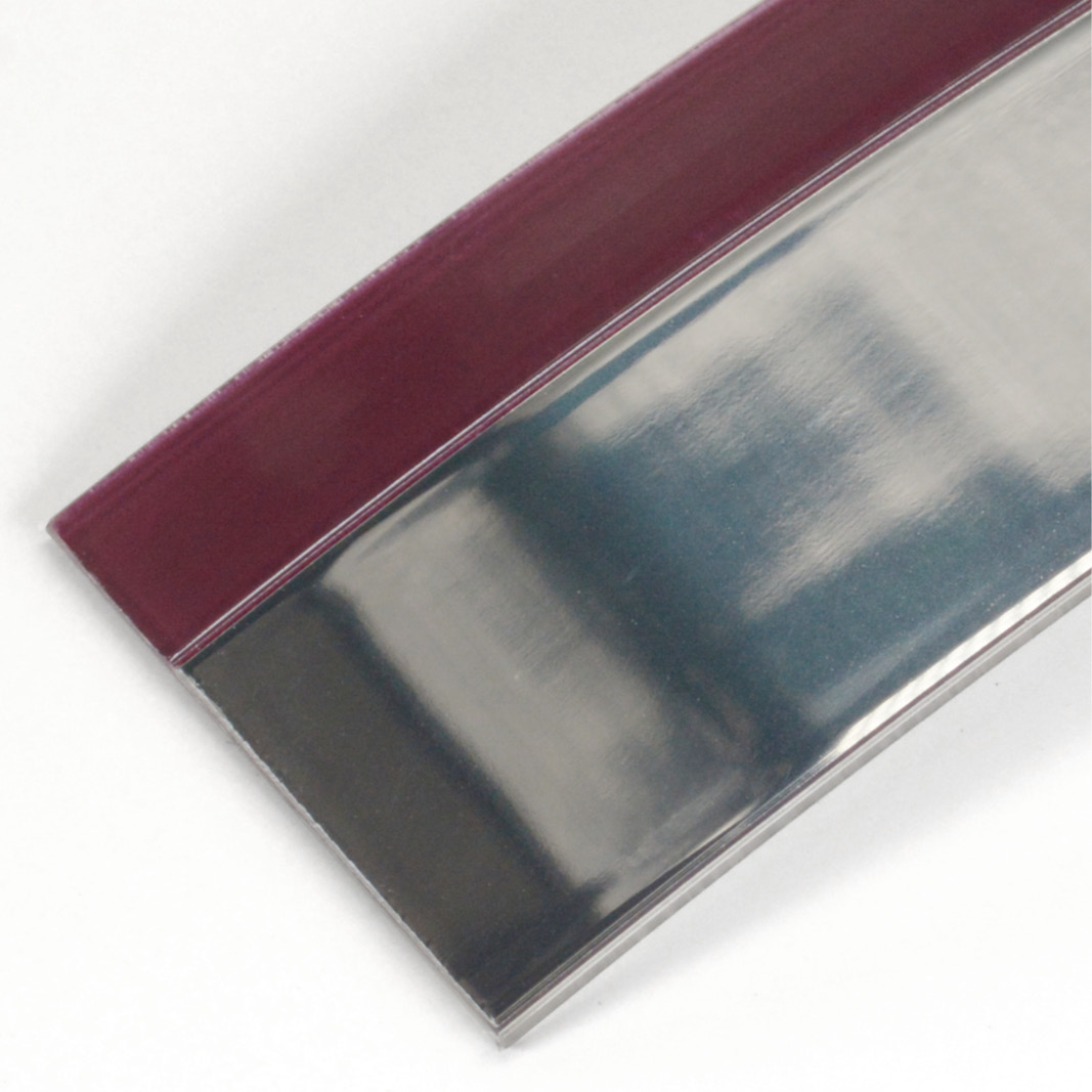 Кромка для столешницы  «Acryline» «Ступенька» баклажан зеркальный ALS12М SIDAK SIST1224-2032