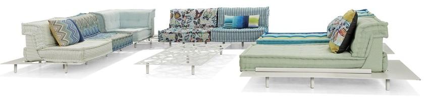 Roche Bobois Модульный модульный уличный диван Mah jong sun-id-1381718 - Вид №3