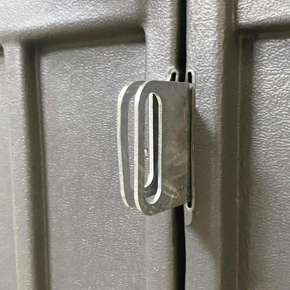 Туалетная кабина Гамма Универсальная 106x108.5х222,5 см пластик графит Santreyd STLM-2152871 - Вид №5