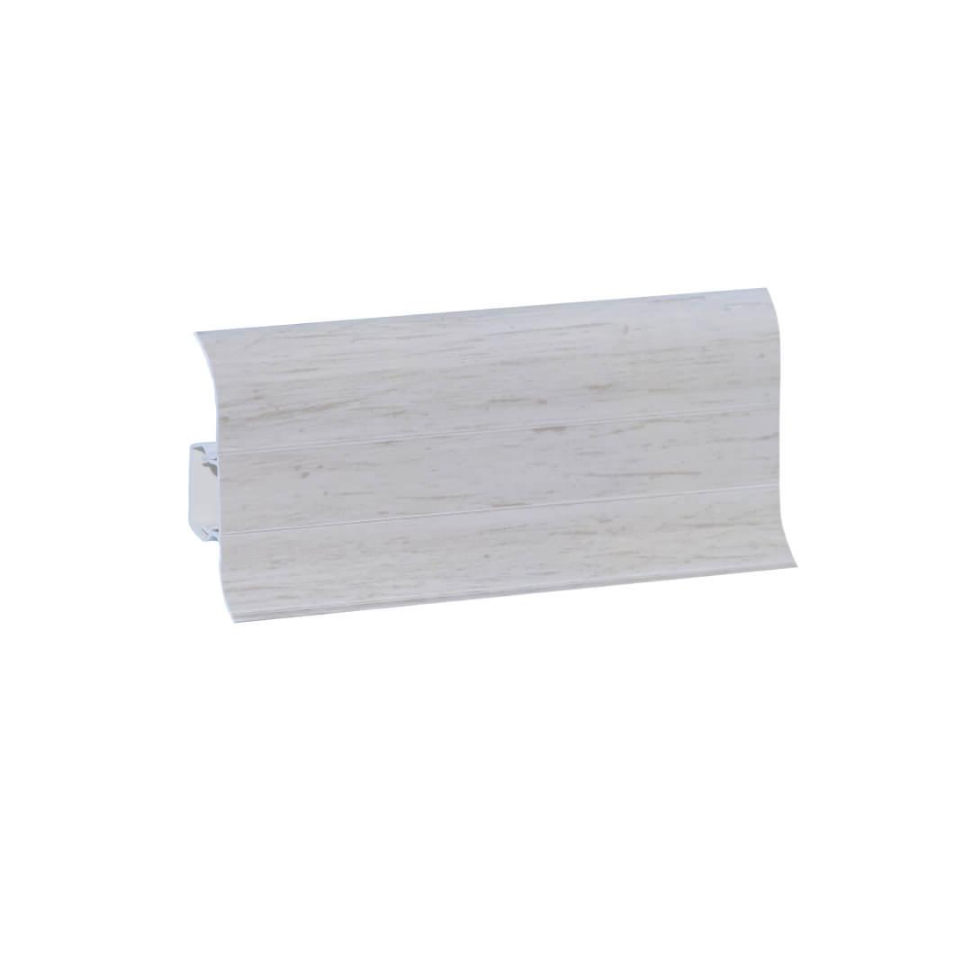 Напольный плинтус ПВХ Stella Comfort 62 Груша Белая 305 (40) STSR-1363