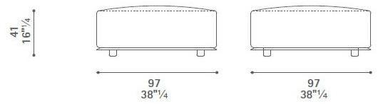 Poltrona Frau Модульный секционный диван La collezione - divani e poltrone sun-id-1411513 - Вид №21