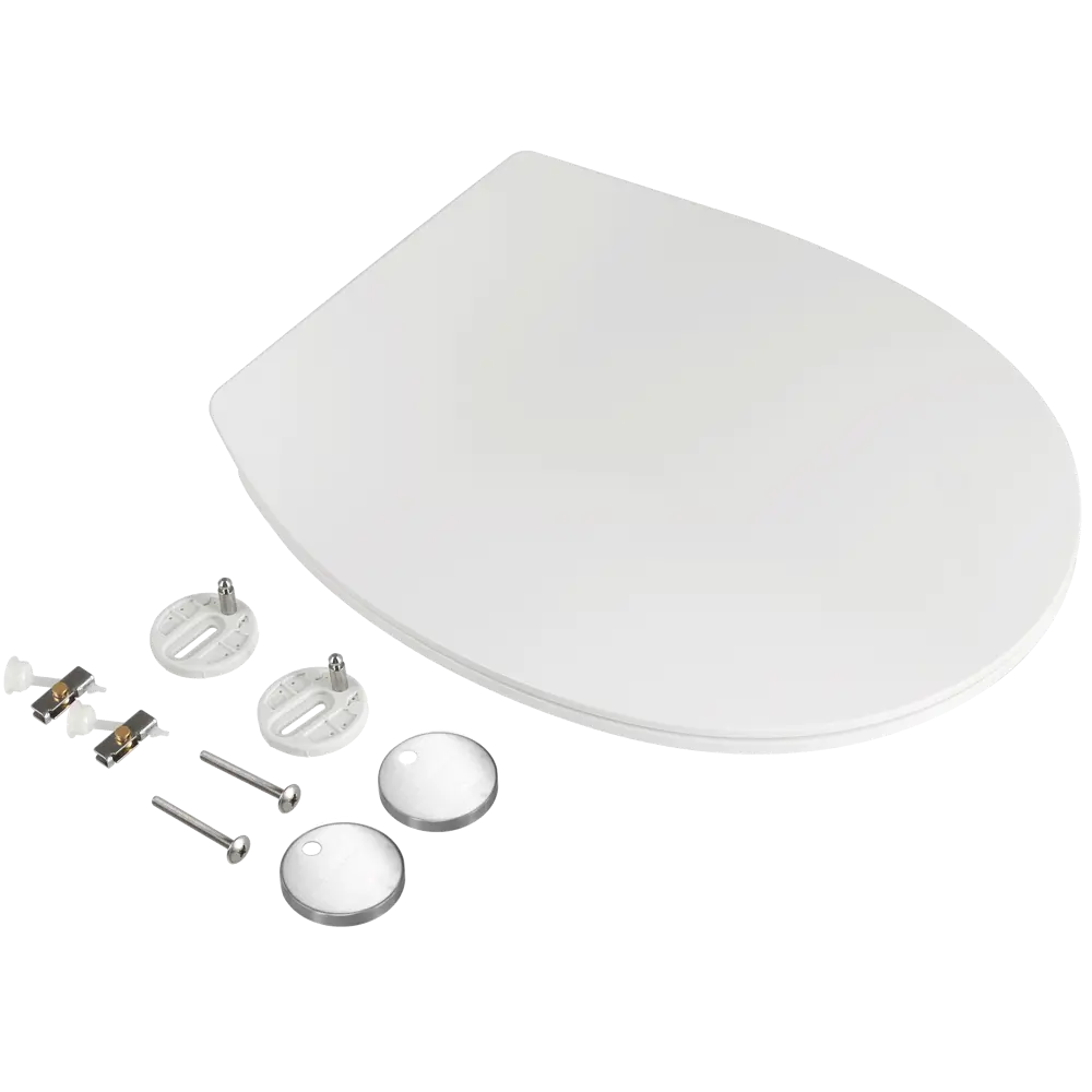 Сиденье для унитаза Sensea Slim Neo овальное с микролифтом, цвет белый 82264228 STLM-2196207 - Вид №7