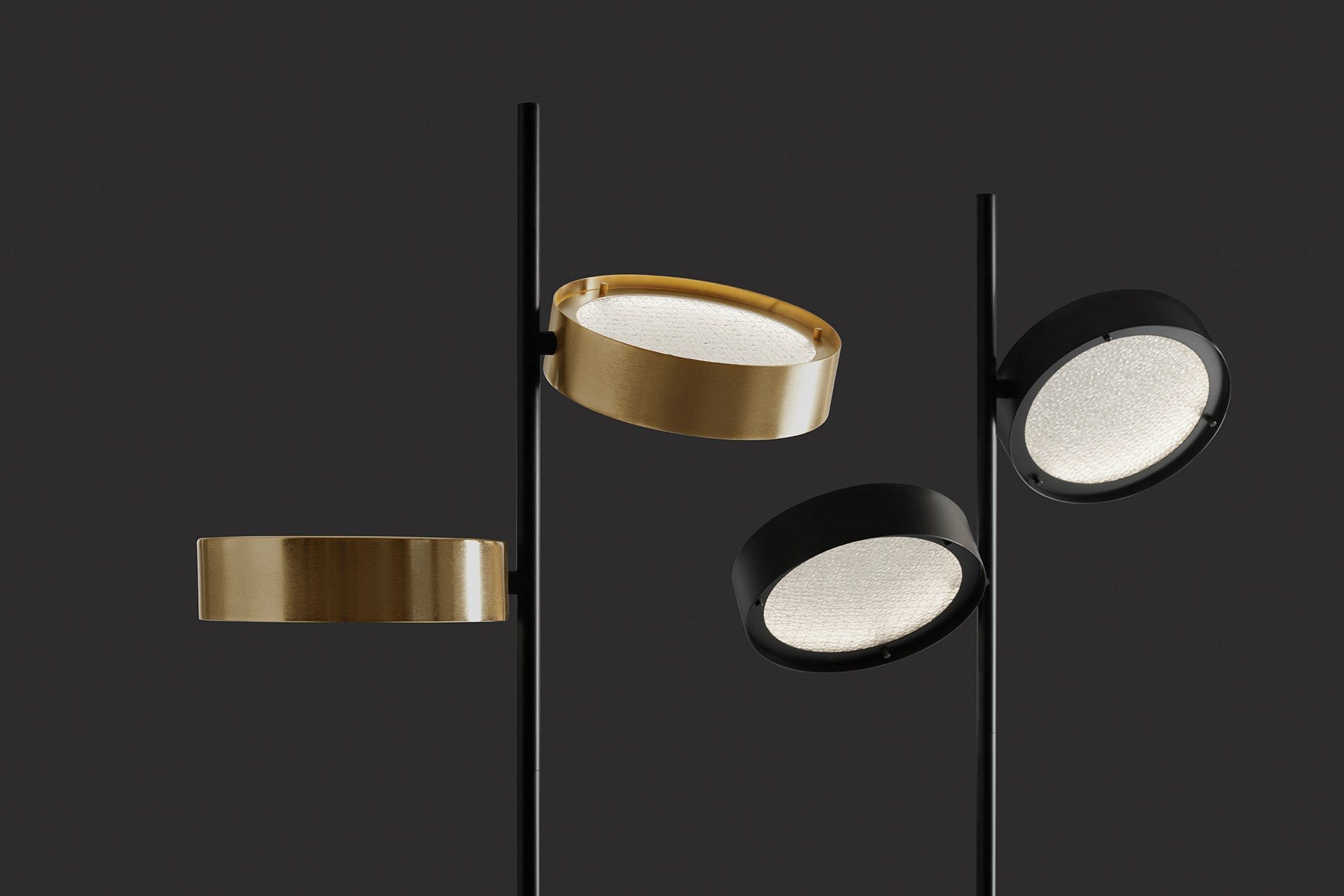 Регулируемый металлический торшер с диммером Oluce Berlin ARCH-00104243 - Вид №11