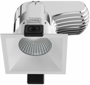 Linea Light Group Квадратный светодиодный точечный светильник из алюминия