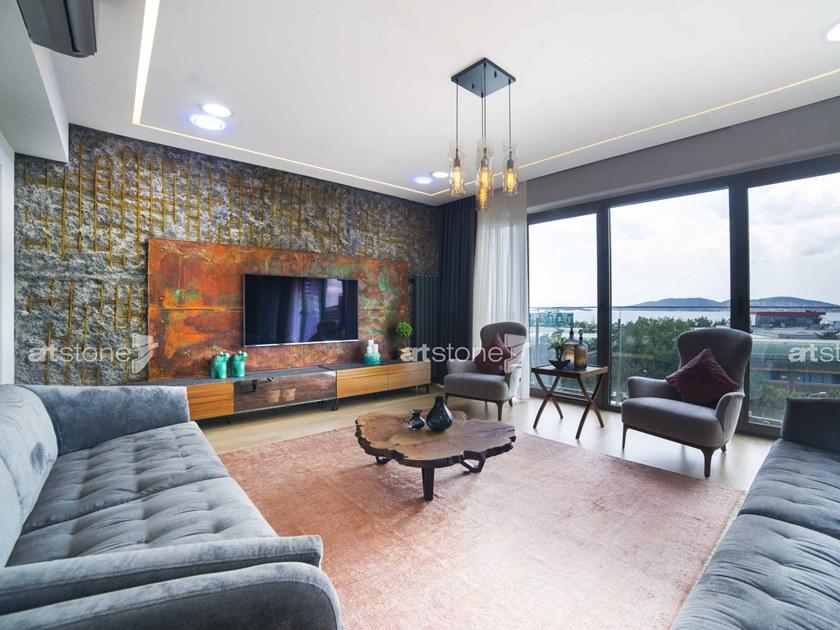 Artstone Panel Systems Трехмерная облицовка из стекловолокна с эффектом бетона sun-id-1400942 - Вид №1