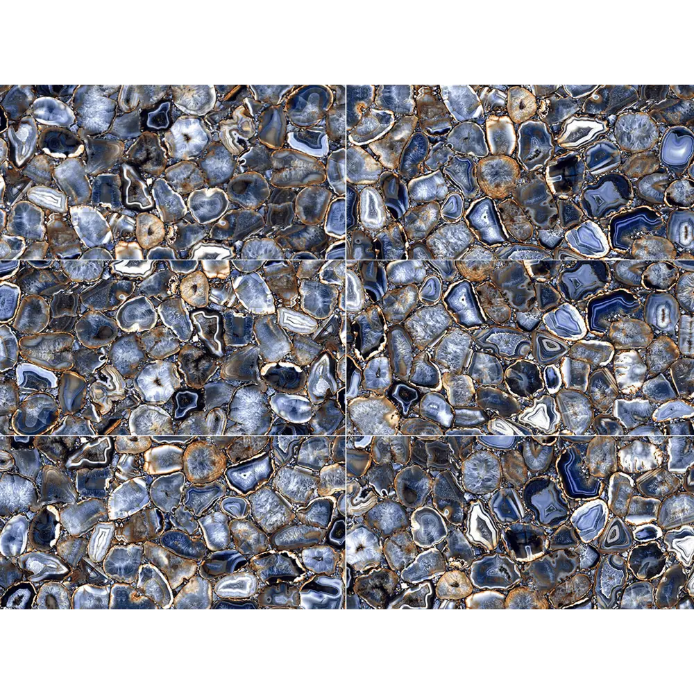 INCOLOR Agat Blue — керамогранит премиум-класса 60×120 см 86354573 Marble STLM-0068048 - Вид №2